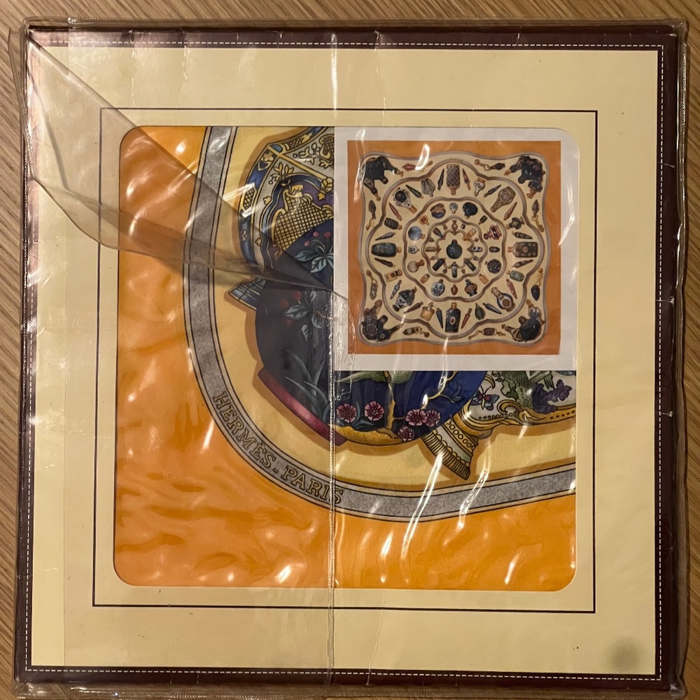Wow! NEW Hermes Vintage 90cm Silk Scarf - Qu’ Importe Le Flacon - Picture 3 of 4